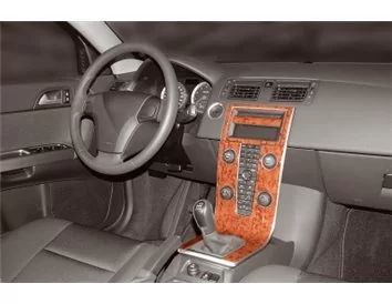 Volvo S 40-V 50-C 30 06.2003 3D Interior Dashboard Trim Kit Dash Trim Dekor 13-Parts - 1 - Interior Dash Trim Kit
