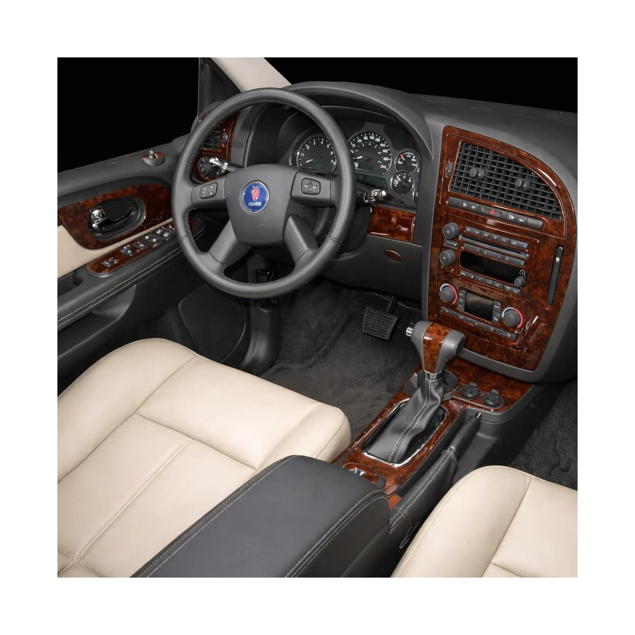 Saab 9-7x 2006-UP Full Set, Automatic Gear Interior BD Dash Trim Kit