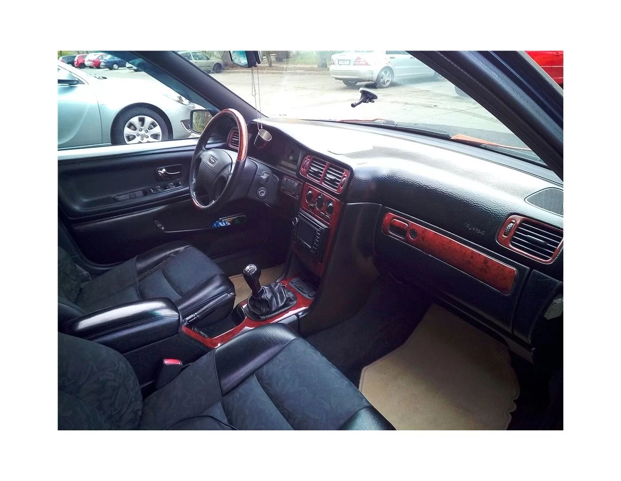 Volvo S 70-V 70 02.97-12.99 3D Interior Dashboard Trim Kit Dash Trim Dekor 13-Parts - 1 - Interior Dash Trim Kit