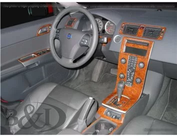 Volvo S40 2004-UP Full Set Interior BD Dash Trim Kit