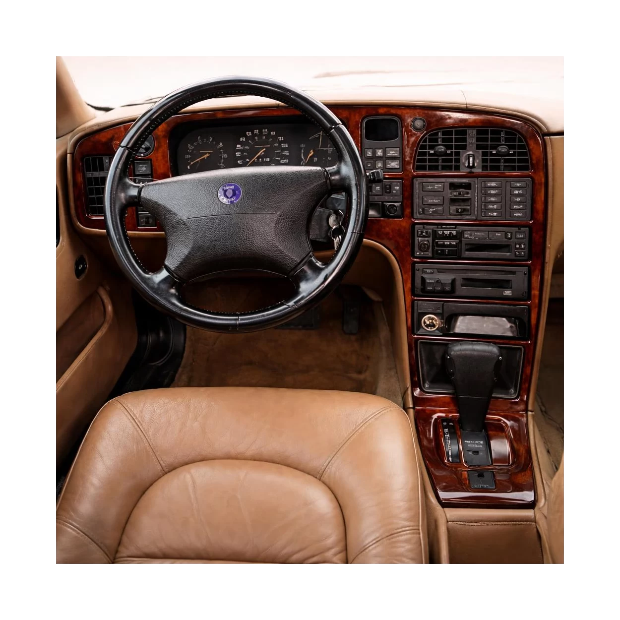 Saab 9000 1995-1996 Automatic Gearbox, 11 Parts set Interior BD Dash Trim Kit