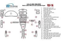 Volvo S80 1999-2003 With CD and Compact Casette audio, OEM Compliance Interior BD Dash Trim Kit - 1 - Interior Dash Trim Kit Volvo S80 1999-2003 With CD and Compact Casette audio, OEM Compliance Interior BD Dash Trim Kit - 1 - Interior Dash Trim Kit