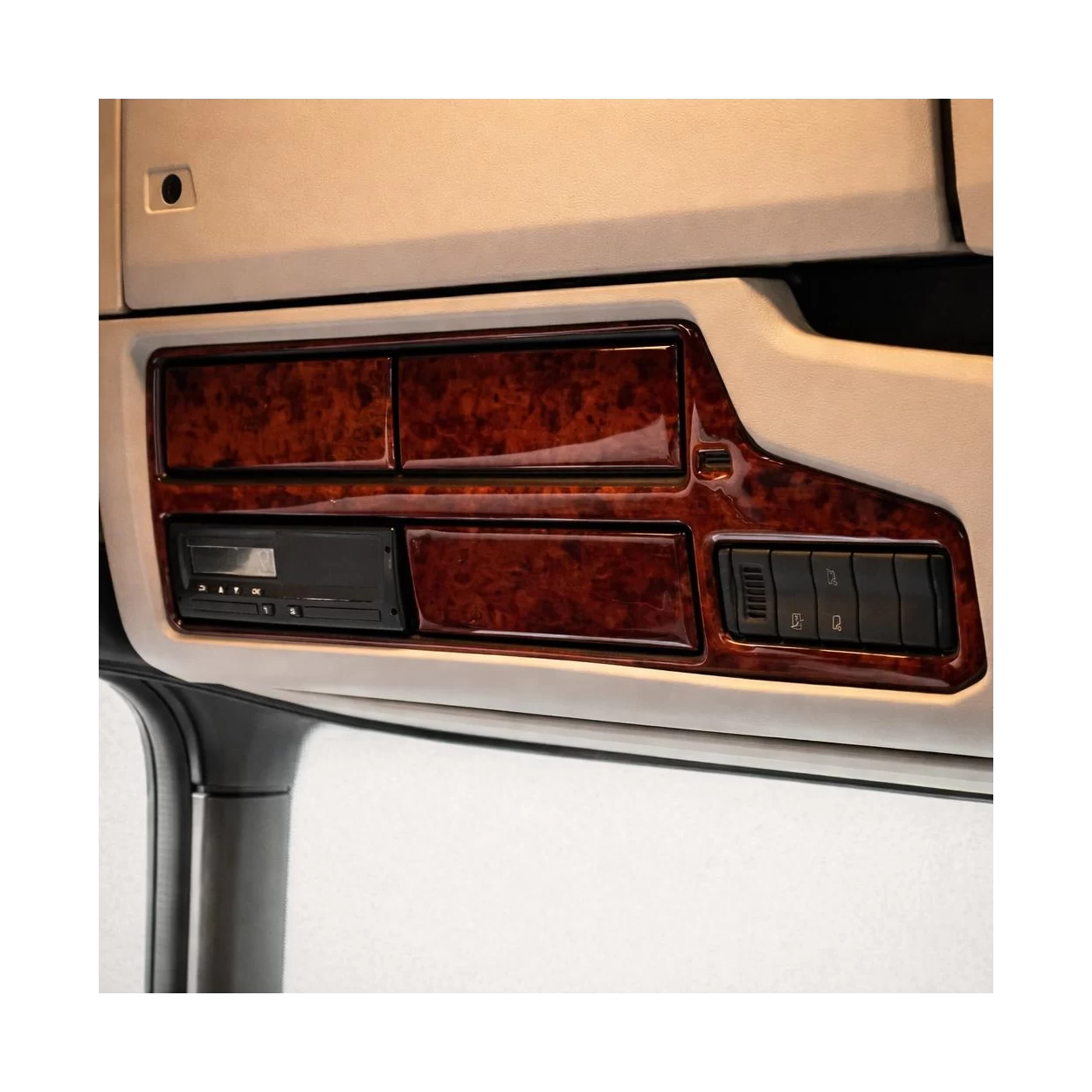 Scania NextGen NG-Series TopSleeper ab 2016 3D Interior Dashboard Trim Kit Dash Trim Dekor 24-Parts