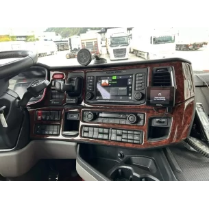Scania NextGen NG-Series TopSleeper ab 2016 3D Interior Dashboard Trim Kit Dash Trim Dekor 24-Parts