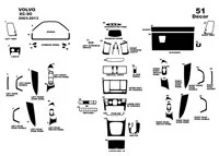 Volvo XC90 2003-2013 3D Interior Dashboard Trim Kit Dash Trim Dekor 51-Parts - 1 - Interior Dash Trim Kit Volvo XC90 2003-2013 3D Interior Dashboard Trim Kit Dash Trim Dekor 51-Parts - 1 - Interior Dash Trim Kit