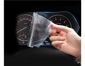 Smart Fortwo Brabus 2017 - 2021 Digital Speedometer 3,5" ExtraShield Screeen Protector - 1 - Interior Dash Trim Kit