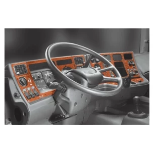 Scania Scania 4-Series 01.96-04.04 3D Interior Dashboard Trim Kit Dash Trim Dekor 50-Parts