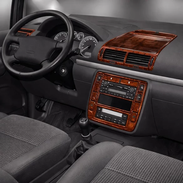 Seat Alhambra 07.00-12.09 3D Interior Dashboard Trim Kit Dash Trim Dekor 24-Parts