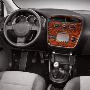 Seat Altea-Toledo 04.04-12.08 3D Interior Dashboard Trim Kit Dash Trim Dekor 12-Parts