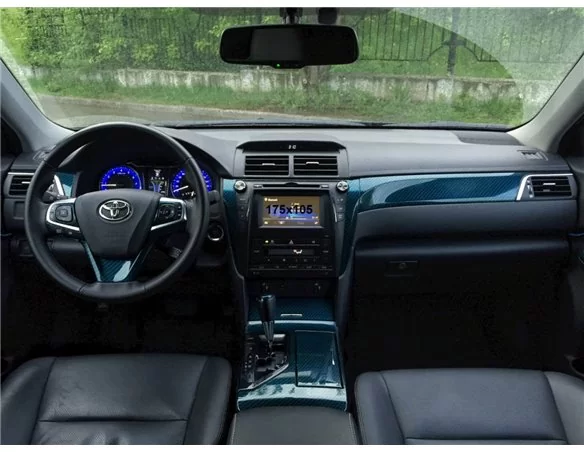 Toyota Camry VI (XV50/XV55) 2012 - Present Multimedia 7" ExtraShield Screeen Protector - 1 - Interior Dash Trim Kit