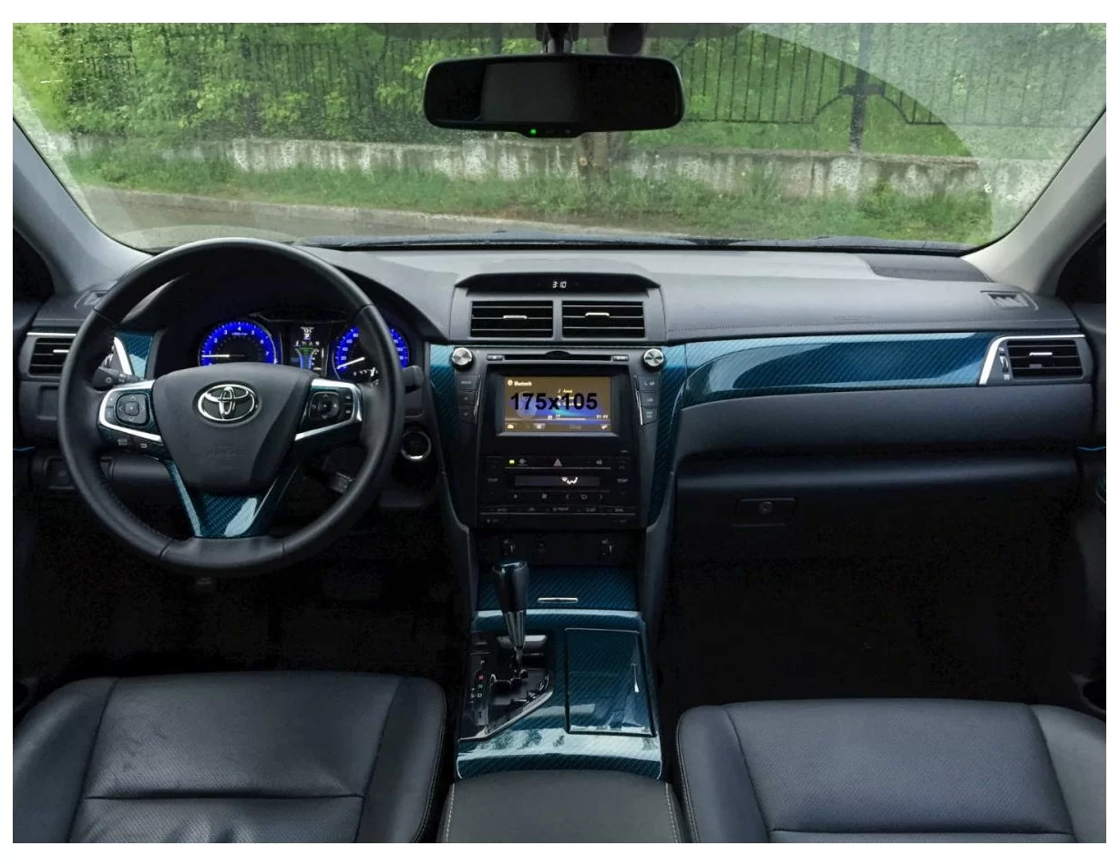 Toyota Camry VI (XV50/XV55) 2012 - Present Multimedia 7" ExtraShield Screeen Protector - 1 - Interior Dash Trim Kit