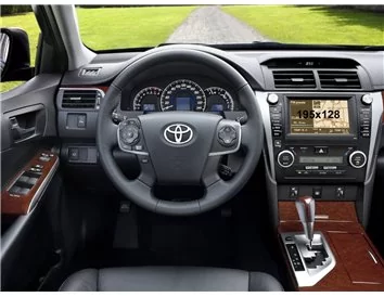 Toyota Camry VI (XV50/XV55) 2012 - Present Multimedia 8" ExtraShield Screeen Protector - 1 - Interior Dash Trim Kit