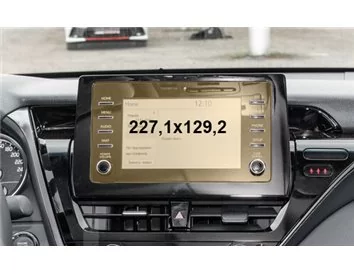 Toyota Camry 2012 - Present climate-control ExtraShield Screeen Protector - 1 - Interior Dash Trim Kit