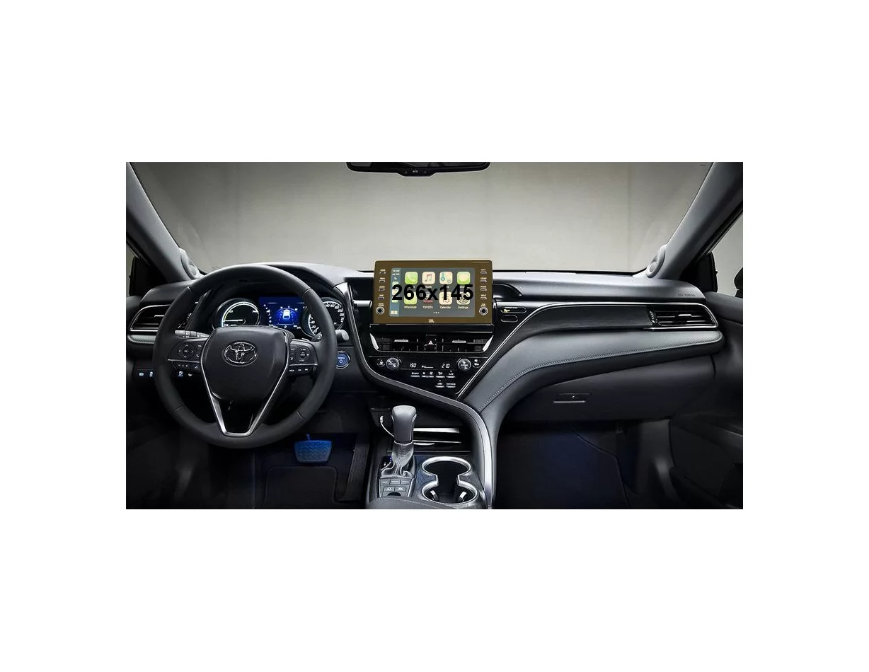 Toyota Camry XI (XV70) 2021 - Present Multimedia 9" ExtraShield Screeen Protector - 1 - Interior Dash Trim Kit