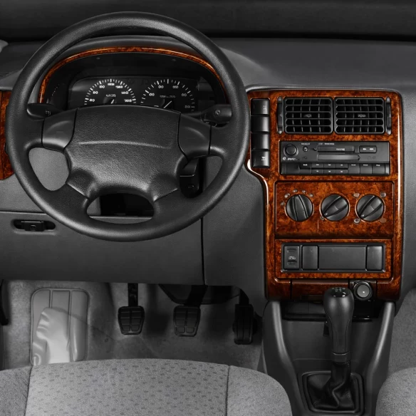 Seat Arosa 04.97-01.01 3D Interior Dashboard Trim Kit Dash Trim Dekor 10-Parts