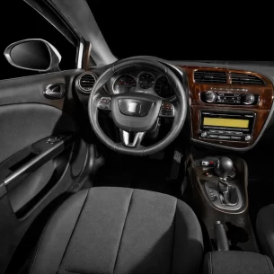 Seat Leon 01.2010 3D Interior Dashboard Trim Kit Dash Trim Dekor 18-Parts