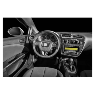 Seat Leon 01.2010 3D Interior Dashboard Trim Kit Dash Trim Dekor 18-Parts