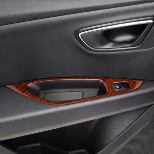 Seat Leon 01.2014 3D Interior Dashboard Trim Kit Dash Trim Dekor 14-Parts