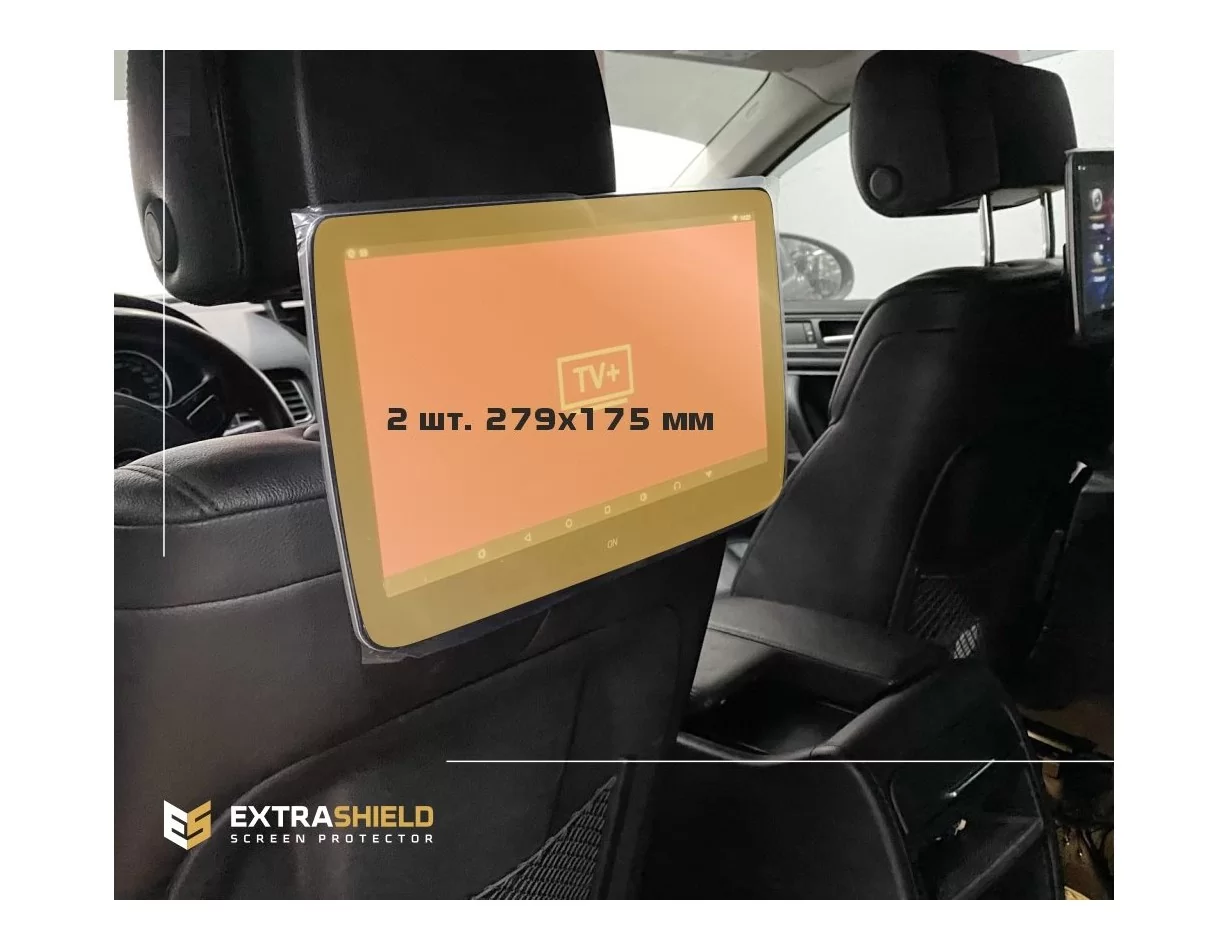 Volkswagen Touareg (CR) R-Line 2018 - Present Passenger monitors ExtraShield Screeen Protector - 1 - Interior Dash Trim Kit