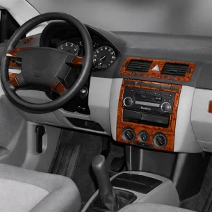 Skoda Fabia 6Y 09.99-05.06 3D Interior Dashboard Trim Kit Dash Trim Dekor 24-Parts