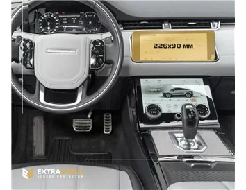Land Rover RR Evoque (L538) 2015 - 2018 Multimedia 10,2" ExtraShield Screeen Protector - 1 - Interior Dash Trim Kit