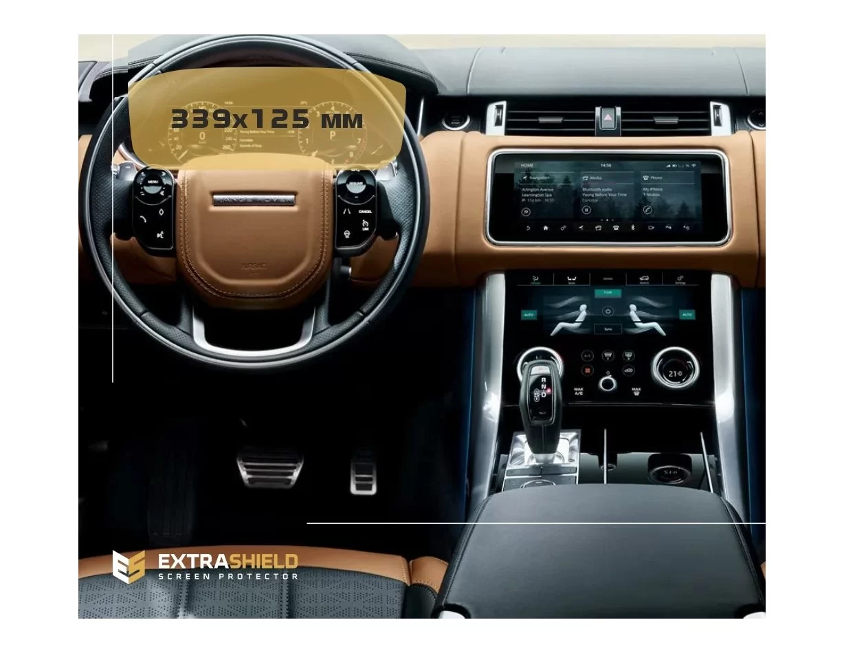 Land Rover RR Sport (L494) 2012 - Present Digital Speedometer ExtraShield Screeen Protector - 1 - Interior Dash Trim Kit