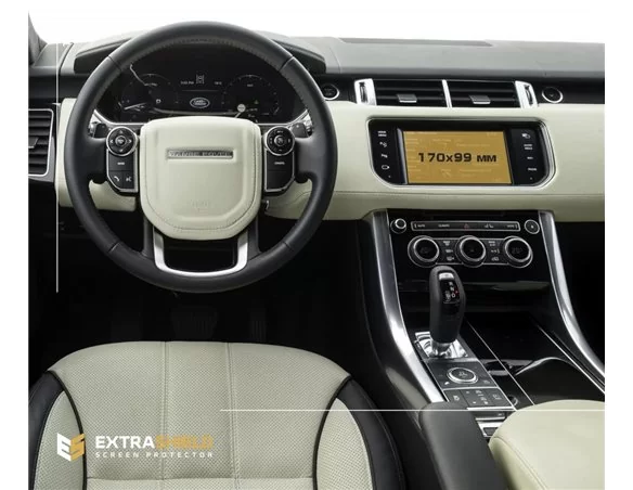 Land Rover RR Sport (L494) 2012 - 2017 Multimedia ExtraShield Screeen Protector - 1 - Interior Dash Trim Kit