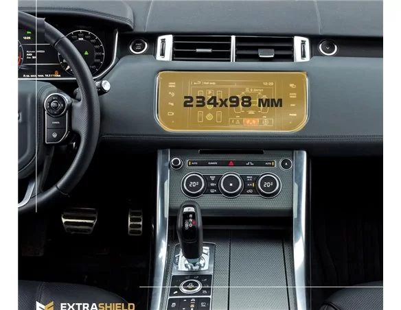 Land Rover RR Sport (L494) 2012-2017 Multimedia ExtraShield Screeen Protector - 1 - Interior Dash Trim Kit