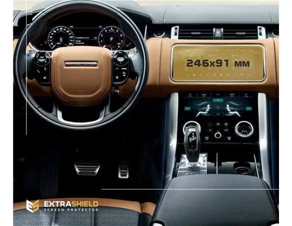Land Rover RR Sport (L494) 2017 - Present Multimedia ExtraShield Screeen Protector - 1 - Interior Dash Trim Kit