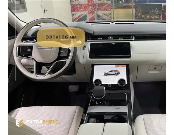Land Rover RR Velar (L560) 2017 - Present Digital Speedometer ExtraShield Screeen Protector - 1 - Interior Dash Trim Kit