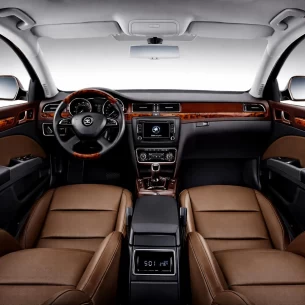 Skoda SuperB 2019 up 3D Interior Dashboard Trim Kit Dash Trim Dekor 14-Parts