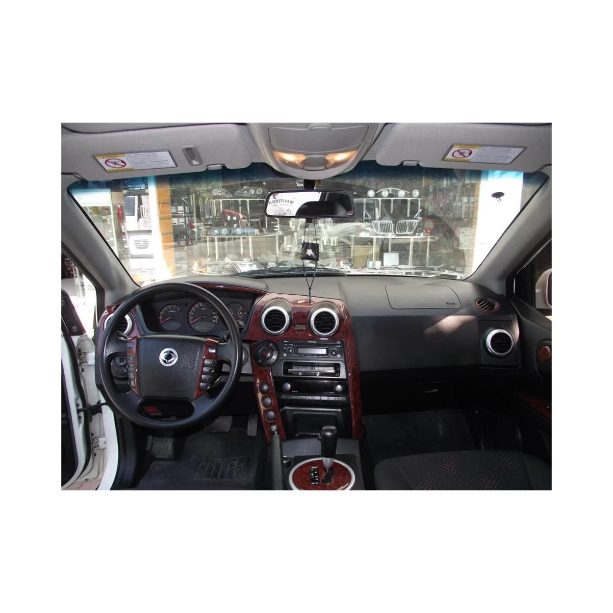 Ssangyong Actyon Sport 08.2009 3D Interior Dashboard Trim Kit Dash Trim Dekor 20-Parts