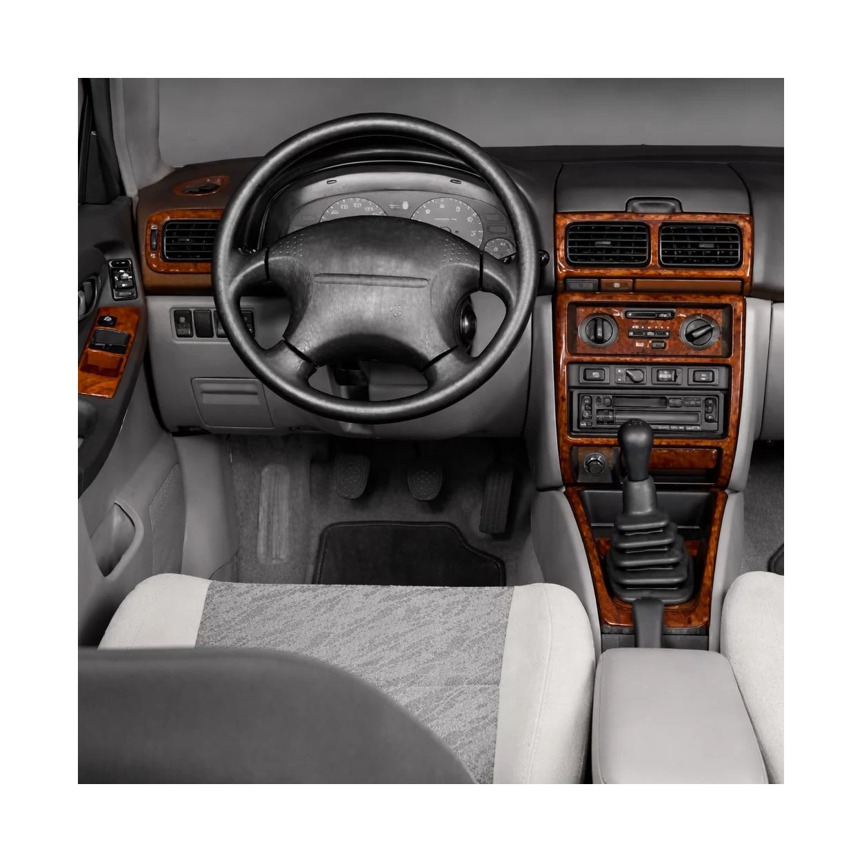 Subaru Forester 09.97-12.07 3D Interior Dashboard Trim Kit Dash Trim Dekor 13-Parts