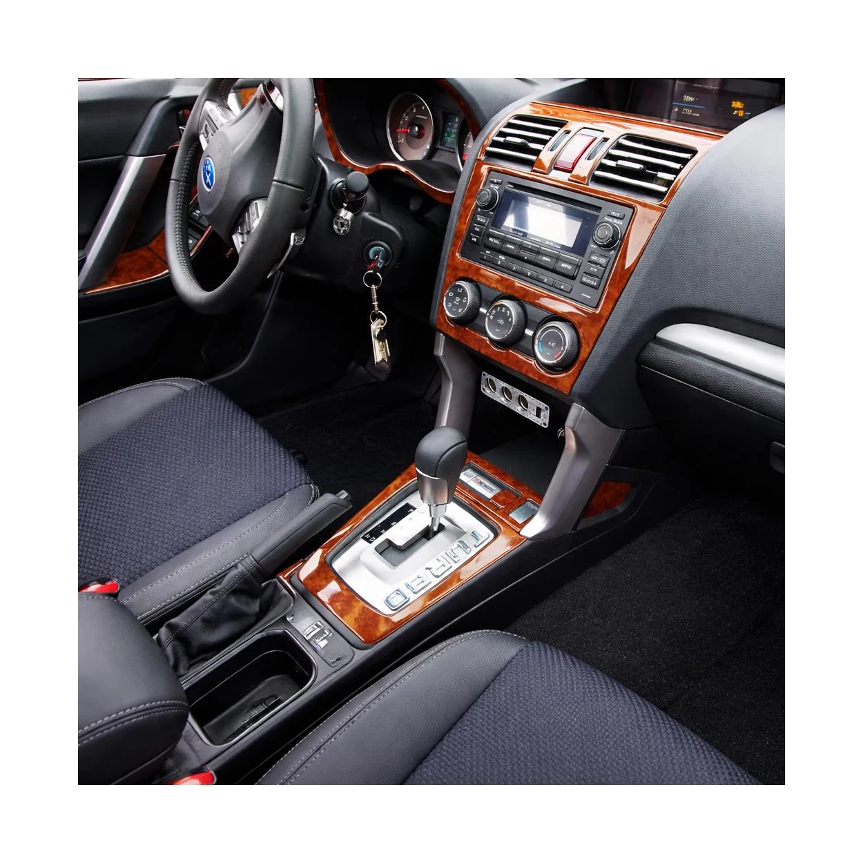 Subaru Forester 2014-UP Full Set, Without NAVI Interior BD Dash Trim Kit