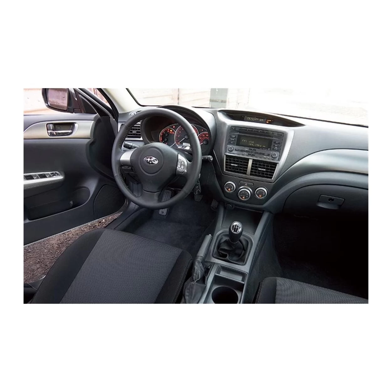 Subaru Impreza 01.2007 3D Interior Dashboard Trim Kit Dash Trim Dekor 22-Parts