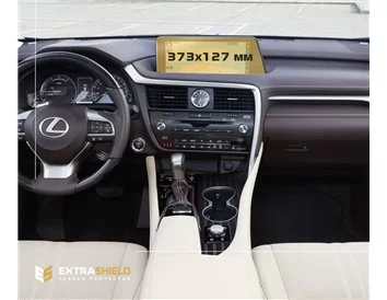 Lexus RX 2015 - 2019 Multimedia 12,3" ExtraShield Screeen Protector - 1 - Interior Dash Trim Kit
