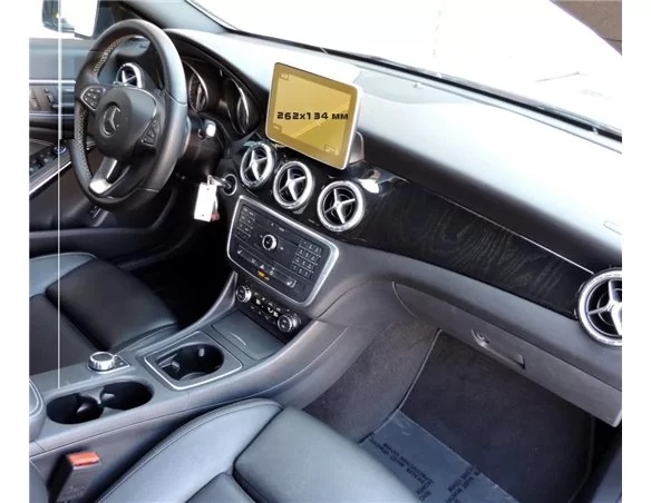Mercedes-Benz A-class (W176) 2015 - 2018 Multimedia 8" ExtraShield Screeen Protector - 1 - Interior Dash Trim Kit