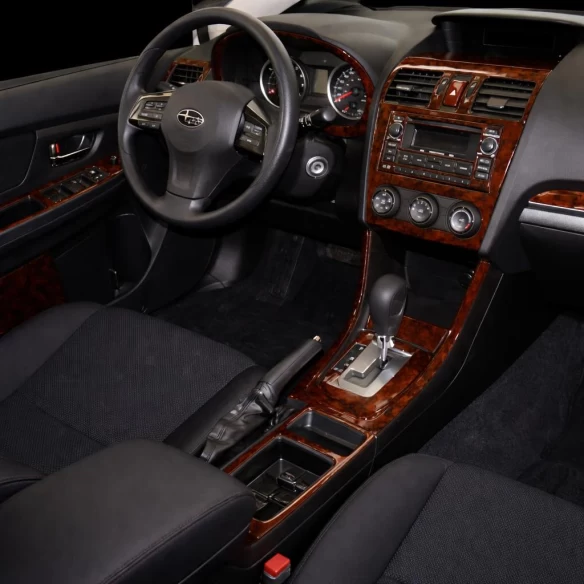 Subaru Impreza G5 2015-2018 3D Interior Dashboard Trim Kit Dash Trim Dekor 26-Parts