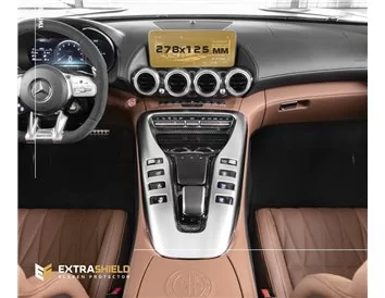 Mercedes-Benz AMG GT (C190/R190) 2016 - 2020 Multimedia 10,3" ExtraShield Screeen Protector - 1 - Interior Dash Trim Kit