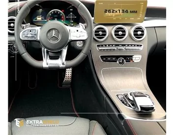Mercedes-Benz C-class (W205/S205/C205/A205) 2014 - 2018 Multimedia 8" ExtraShield Screeen Protector - 1 - Interior Dash Trim Kit
