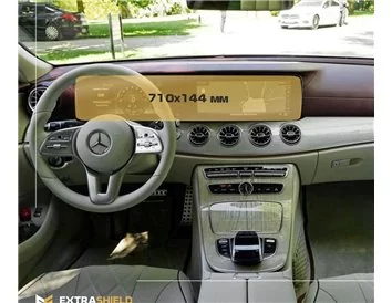 Mercedes-Benz CLS (C257) 2017 - Present Digital Speedometer + Multimedia 12,3" ExtraShield Screeen Protector - 1 - Interior Dash