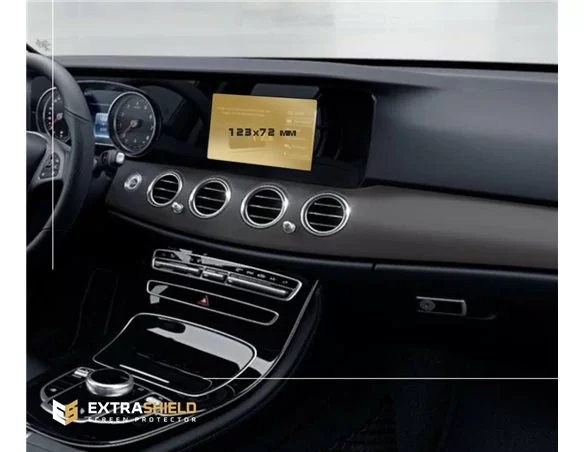 Mercedes-Benz E-class (S213/C238/A238/W213) 2016 - Present Multimedia ExtraShield Screeen Protector - 1 - Interior Dash Trim Kit