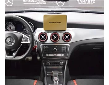 Mercedes-Benz GLA (X156) 2013 - 2017 Multimedia 8,4" ExtraShield Screeen Protector - 1 - Interior Dash Trim Kit