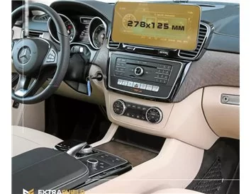 Mercedes-Benz GLE (W167) 2015 - 2019 Multimedia 10,3" ExtraShield Screeen Protector - 1 - Interior Dash Trim Kit