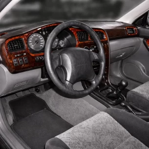 Subaru Legacy 04.99-12.04 3D Interior Dashboard Trim Kit Dash Trim Dekor 10-Parts