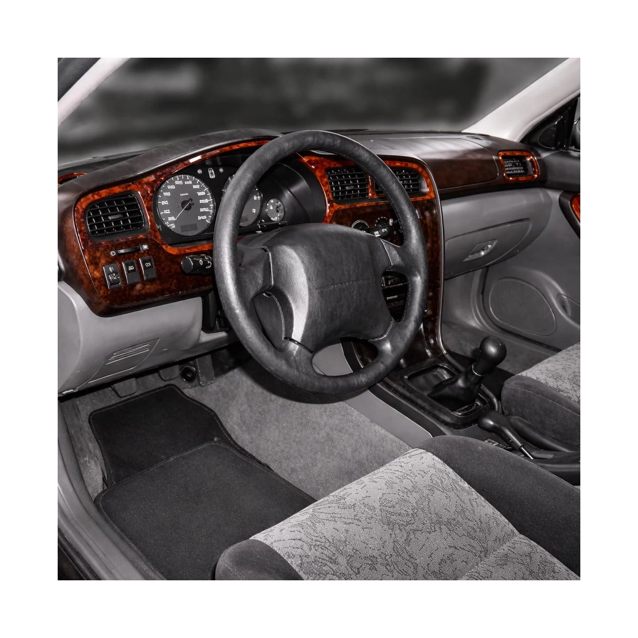 Subaru Legacy 04.99-12.04 3D Interior Dashboard Trim Kit Dash Trim Dekor 10-Parts