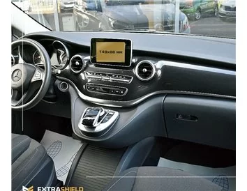Mercedes-Benz V-class (W447) 2014 - Present Multimedia 5,8" ExtraShield Screeen Protector - 1 - Interior Dash Trim Kit