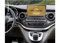 Mercedes-Benz V-class (W447) 2019 - Present Multimedia ExtraShield Screeen Protector - 1 - Interior Dash Trim Kit Mercedes-Benz V-class (W447) 2019 - Present Multimedia ExtraShield Screeen Protector - 1 - Interior Dash Trim Kit
