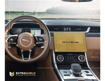 Jaguar XF 2020 - Present Multimedia 11,4" ExtraShield Screeen Protector - 1 - Interior Dash Trim Kit