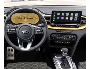 KIA Ceed 2019 - Present Digital Speedometer 12,3" ExtraShield Screeen Protector - 1 - Interior Dash Trim Kit